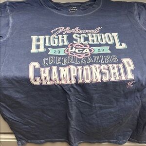 National Cheerleading Championship Kids Shirt - Blue